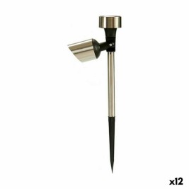 Шамандура Ibergarden Сребрист Стомана 15 x 10 x 28 cm 15 x 29 x 10 cm Съчленен Слънчево зареждане (12 броя)