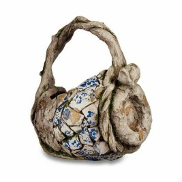 Декоративна Фигура за Градина Ibergarden Полирезин Ваза 23,5 x 35 x 31 cm (2 броя)