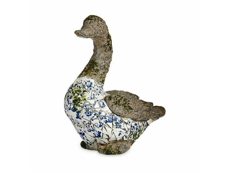 Декоративна Фигура за Градина Ibergarden Полирезин Патица 17 x 42 x 40 cm (2 броя)