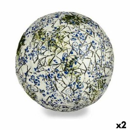 Декоративна Фигура за Градина Ibergarden Полирезин Pall 31,5 x 31,5 x 31,5 cm (2 броя)