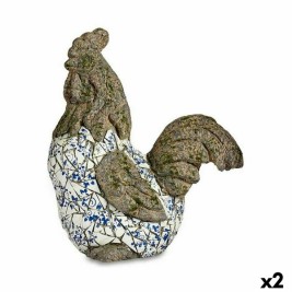 Декоративна Фигура за Градина Ibergarden Полирезин Петел 22,5 x 46 x 41,5 cm (2 броя)