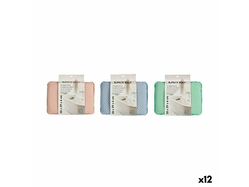 възглавница Berilo Светло Зелено 100 % PVC 20 x 6 x 29 cm вана (12 броя)