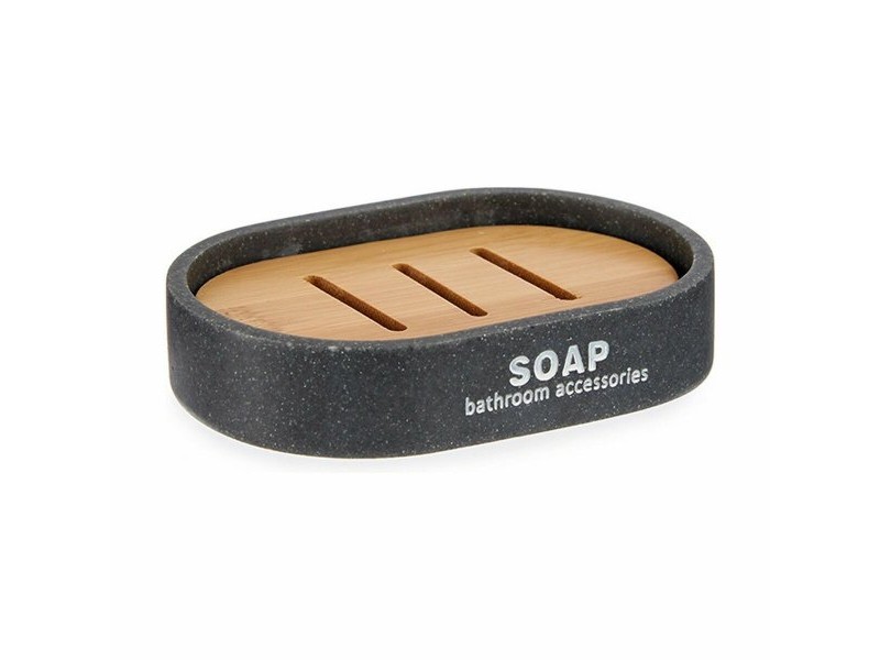 Cапунерка Berilo Кафяв Сив Смола 8 x 2,5 x 12,5 cm (12 броя)