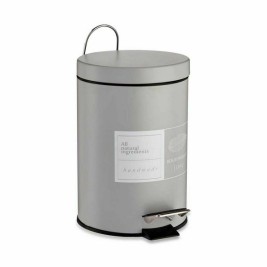 Кошче с педал Berilo Beauty Products Бял Сив Стомана Пластмаса 3 L (6 броя)