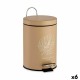Кошче с педал Berilo Tropical Bath Бял Бежов Стомана Пластмаса 3 L (6 броя)