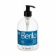 Дозатор за Сапун Berilo Черен Прозрачен Пластмаса 500 ml 8 x 16,5 x 8 cm (12 броя)