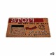 Изтривалка за Врата Gift Decor Stop Черен Червен Естествен Кокосови влакна 40 x 1,5 x 60 cm (12 броя)
