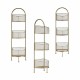 Лавица Gift Decor Златен Метал 21,2 x 97 x 28,5 cm (4 броя)