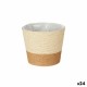Саксия Ibergarden Кафяв Въже Пластмаса 19,5 x 17,5 x 19,5 cm 19,5 x 16,5 x 19,5 cm (24 броя)
