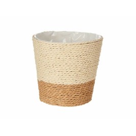 Саксия Ibergarden Кафяв Въже Пластмаса 14 x 12,5 x 14 cm 14 x 13 x 14 cm (24 броя)