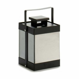 LED Фенер Gift Decor Черен 12,5 x 18,5 x 12,5 cm Огледало (6 броя)