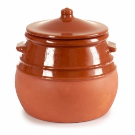 Касерола с Капак La Dehesa Печена глина 3,5 L 23 x 22 x 23 cm 23 x 23 x 23 cm (4 броя)