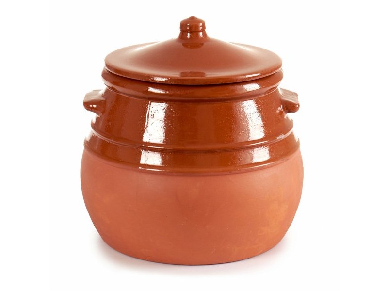 Касерола с Капак La Dehesa Печена глина 3,5 L 23 x 22 x 23 cm 23 x 23 x 23 cm (4 броя)
