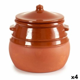 Касерола с Капак La Dehesa Печена глина 3,5 L 23 x 22 x 23 cm 23 x 23 x 23 cm (4 броя)