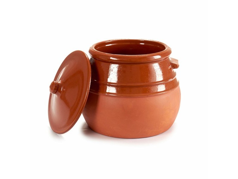 Касерола с Капак La Dehesa Печена глина 3,5 L 23 x 22 x 23 cm 23 x 23 x 23 cm (4 броя)