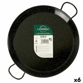 Тиган La Dehesa Черен Емайлирана Стомана Ø 34 cm 45 x 5,5 x 34 cm (6 броя)
