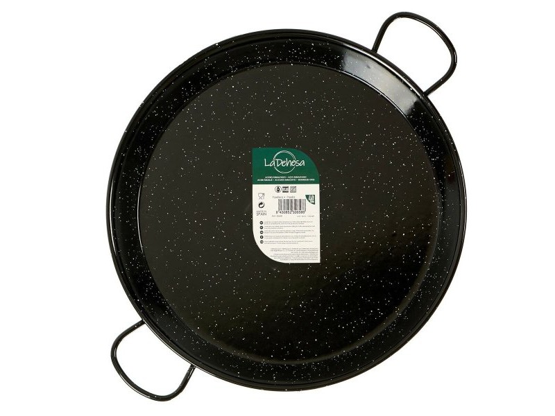 Тиган La Dehesa Черен Емайлирана Стомана Ø 50 cm 64 x 6 x 54 cm (4 броя)