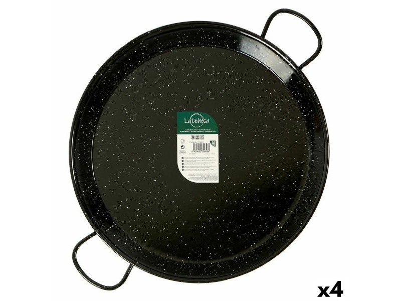 Тиган La Dehesa Черен Емайлирана Стомана Ø 60 cm (4 броя)