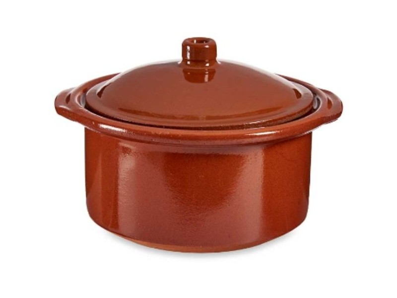 Касерола с Капак La Dehesa Печена глина 1,5 L 22 x 14,5 x 20 cm (4 броя)