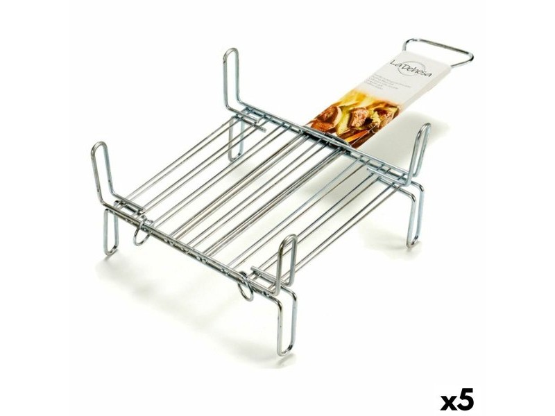 Скара La Dehesa Поцинкована стомана 25 x 25 cm 26,3 x 16,5 x 52 cm Двоен (5 броя)