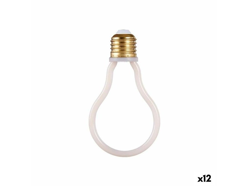 LED крушка Gift Decor Бял 4 W E27 9,5 x 13,5 x 3 cm 12 броя (2700 K)