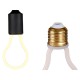 LED крушка Gift Decor Бял 4 W E27 9,5 x 13,5 x 3 cm 12 броя (2700 K)