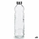 Стъклена Бутилка Vivalto Прозрачен Сребрист Сребро Метал Cтъкло 1,1 L 8 x 31 x 8 cm (18 броя)