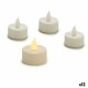 Комплект Свещи Gift Decor Бял 4 x 4 x 3,7 cm 13,5 x 17 x 4 cm LED (12 броя)