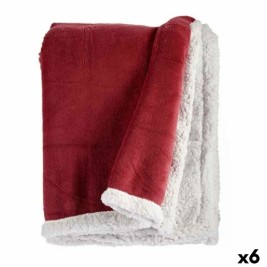 Одеяло Gift Decor Бял Тъмно розово 130 x 1 x 170 cm (6 броя)