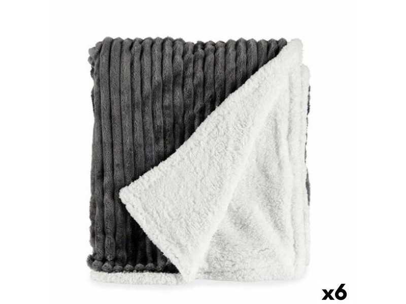 Одеяло Gift Decor Сив 200 x 150 x 1,5 cm (6 броя)