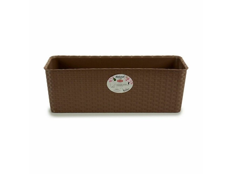 Саксия Stefanplast Кафяв Пластмаса 18 x 16 x 48,5 cm 49 x 16 x 18 cm (12 броя)