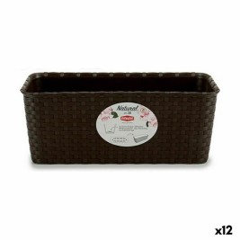Саксия Stefanplast Пластмаса 13 x 11 x 28,5 cm 28,5 x 11 x 13 cm (12 броя)