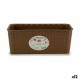 Саксия Stefanplast Кафяв PVC 13 x 11 x 28,5 cm 29 x 11 x 12,5 cm (12 броя)