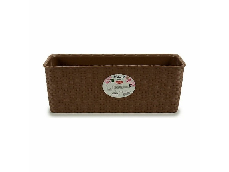 Саксия Stefanplast Бежов Пластмаса 39 x 13,5 x 15,5 cm 38,5 x 13,5 x 15,5 cm (12 броя)