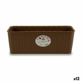 Саксия Stefanplast Бежов Пластмаса 39 x 13,5 x 15,5 cm 38,5 x 13,5 x 15,5 cm (12 броя)