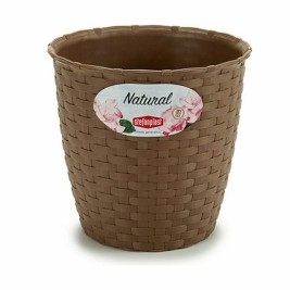 Саксия Stefanplast Кафяв Пластмаса 14 x 13 x 14 cm (12 броя)