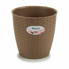 Саксия Stefanplast Кафяв Пластмаса 19 x 17,5 x 19 cm (12 броя)