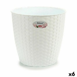 Саксия Stefanplast Бял Пластмаса 29 x 26,5 x 29 cm 29 x 27 x 29 cm (6 броя)