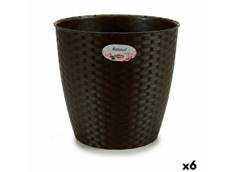 Саксия Stefanplast Пластмаса 29 x 26,5 x 29 cm (6 броя)