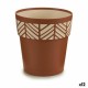 Саксия за самостоятелно поливане Stefanplast Orfeo теракота Пластмаса 19 x 19 x 19 cm (12 броя)