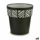 Саксия за самостоятелно поливане Stefanplast Orfeo Антрацит Пластмаса 25 x 25 x 25 cm (6 броя)