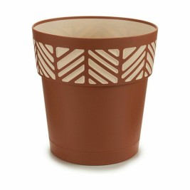 Саксия за самостоятелно поливане Stefanplast Orfeo теракота Пластмаса 25 x 25 x 25 cm (6 броя)