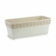 Саксия Stefanplast Orfeo Бял Пластмаса 18,5 x 17 x 49,3 cm (12 броя)