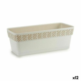 Саксия Stefanplast Orfeo Бял Пластмаса 18,5 x 17 x 49,3 cm (12 броя)