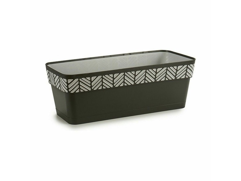 Саксия Stefanplast Orfeo Антрацит Пластмаса 18 x 17 x 49,5 cm (12 броя)