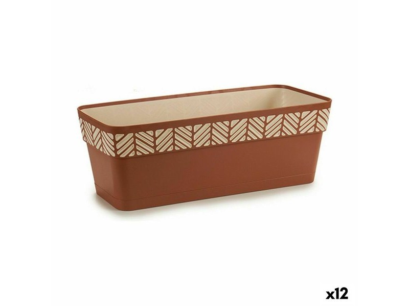 Саксия Stefanplast Orfeo теракота Пластмаса 18 x 17 x 49 cm (12 броя)