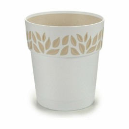 Саксия за самостоятелно поливане Stefanplast Cloe Бял Пластмаса 15 x 15 x 15 cm (12 броя)