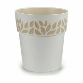 Саксия за самостоятелно поливане Stefanplast Cloe Бял Пластмаса 29 x 29 x 29 cm (6 броя)