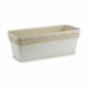 Саксия Stefanplast Cloe Бял Пластмаса 49,5 x 17 x 19 cm (12 броя)