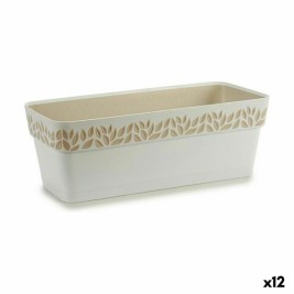 Саксия Stefanplast Cloe Бял Пластмаса 49,5 x 17 x 19 cm (12 броя)